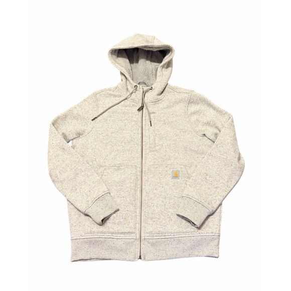 Carhartt Tops - Carhartt Clarksburg Sherpa Lined Hoodie Women's Small Relaxed Fit 102787-E07